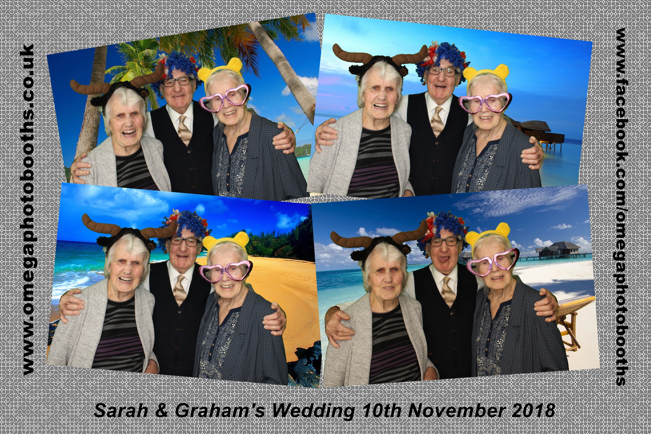 Sarah and Graham’s wedding | View more photos from the event at gallery.omegaphotobooths.co.uk/u/Omega-Photobooths/Sarah-and-Graham’s-wedding